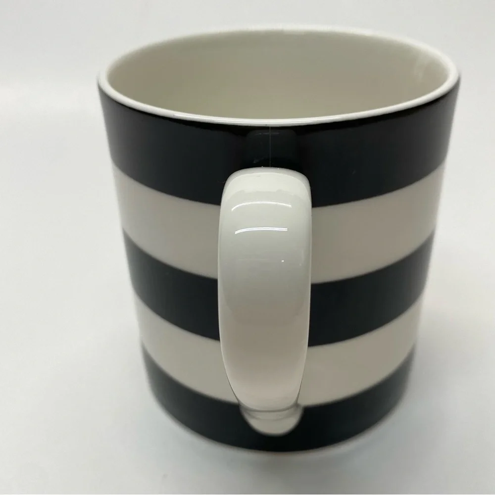 Kate Spade New York Lenox What's in a Name Letter C Mug Coffee/Tea Cup Striped